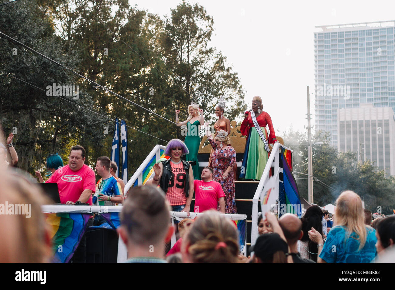 Il Wyndham che mostra il supporto a Orlando Foto Stock