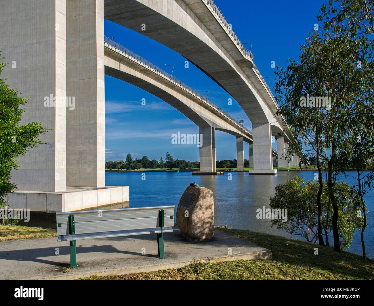 Gateway Ponte sul Fiume Brisbane Foto Stock