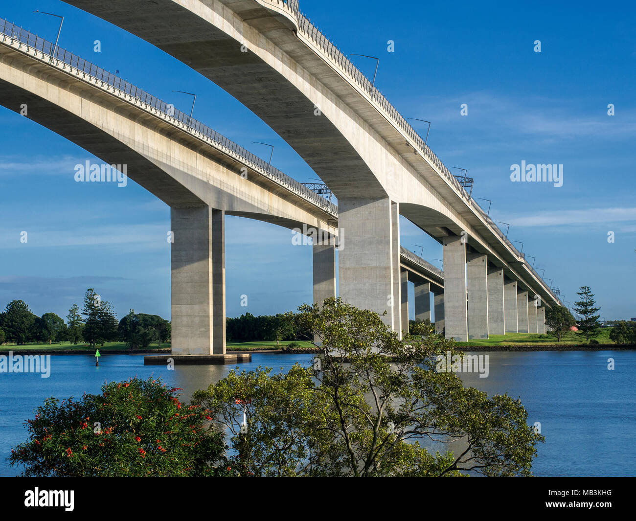 Gateway Ponte sul Fiume Brisbane Foto Stock