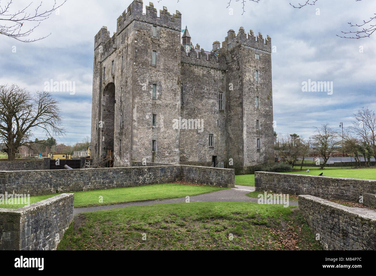 Castello di Bunratty County Clare Foto Stock
