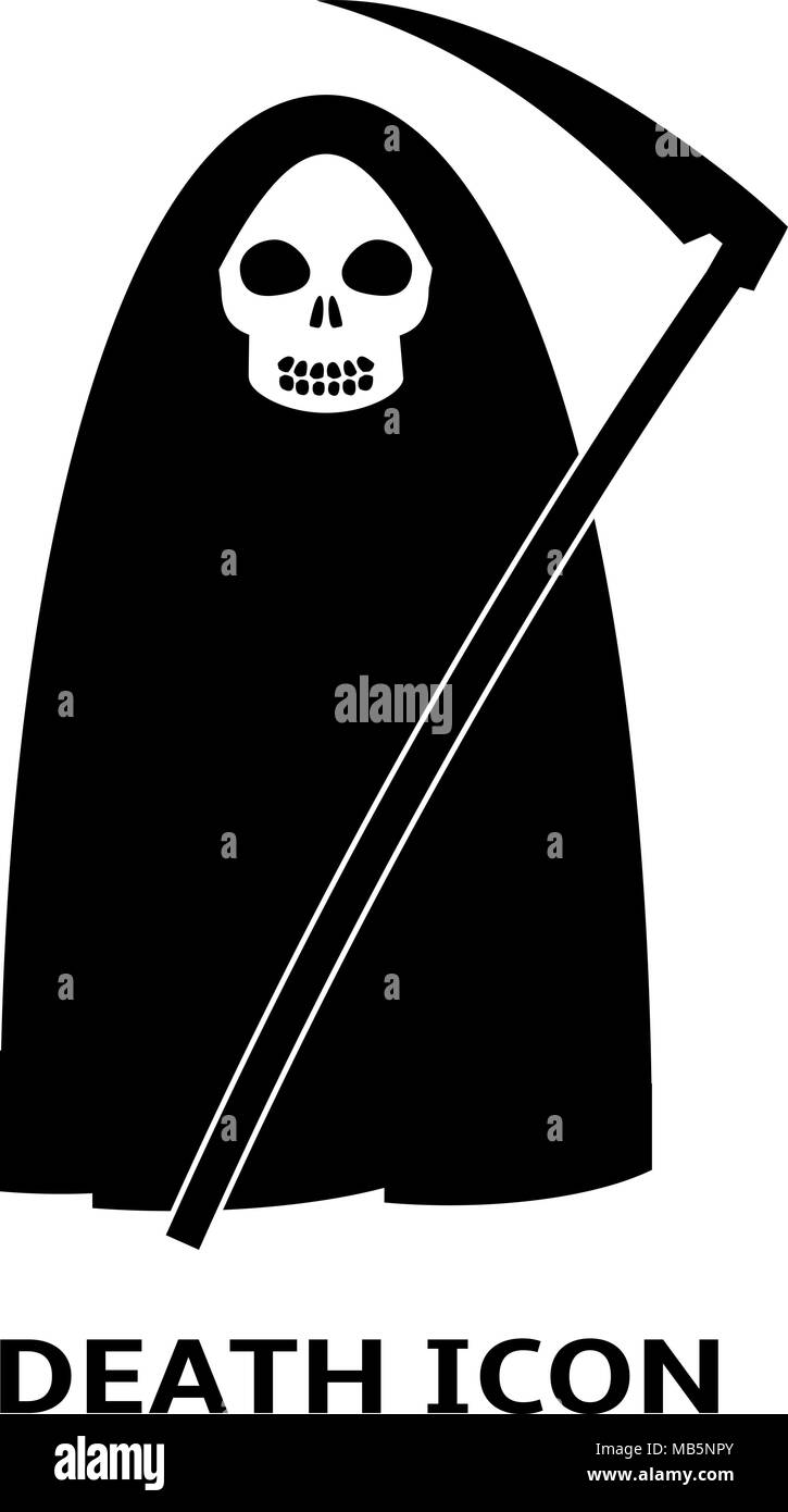 Icona di morte Illustrazione Vettoriale