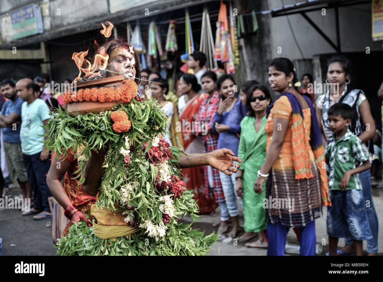 Vel Festival nel Bengala Occidentale, Aprile 2018 Foto Stock