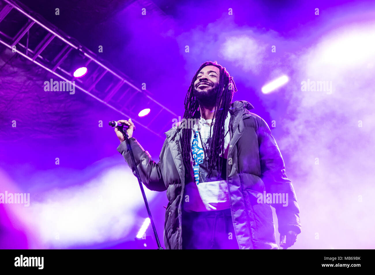 DRAM esegue in aria+Festival di stile a Los Angeles, CA, Stati Uniti d'America Foto Stock
