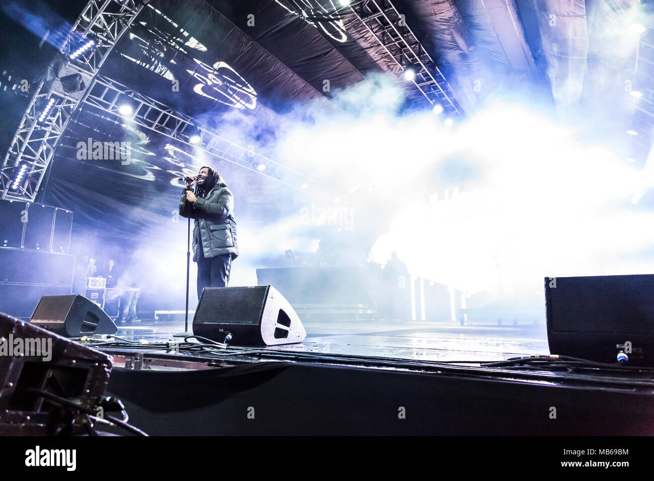 DRAM esegue in aria+Festival di stile a Los Angeles, CA, Stati Uniti d'America Foto Stock