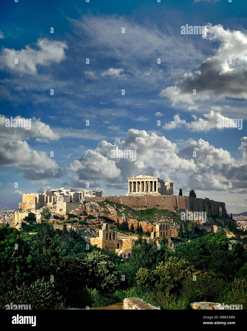 GR - Atene: l'Acropoli Foto Stock