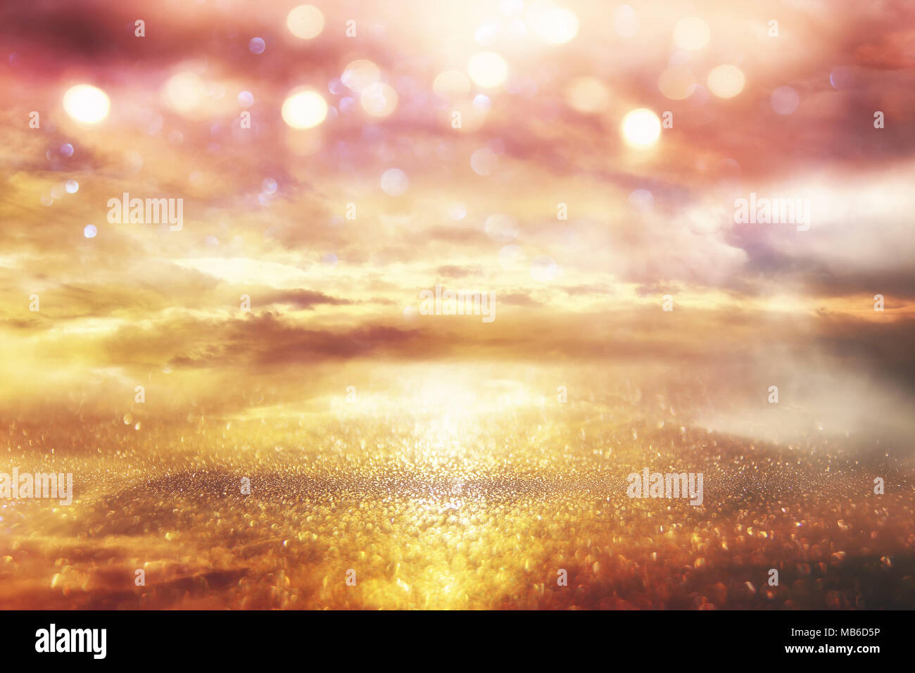 Bright galaxy o sfondo fantasy. Luce astratta . burst magico e mistero concept Foto Stock