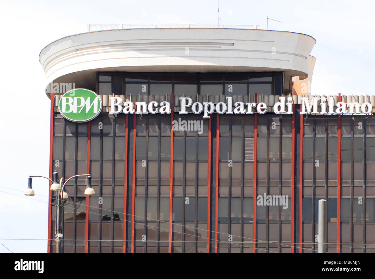 BPM Banca Popolare di Milano, Roma, Italia Foto stock - Alamy