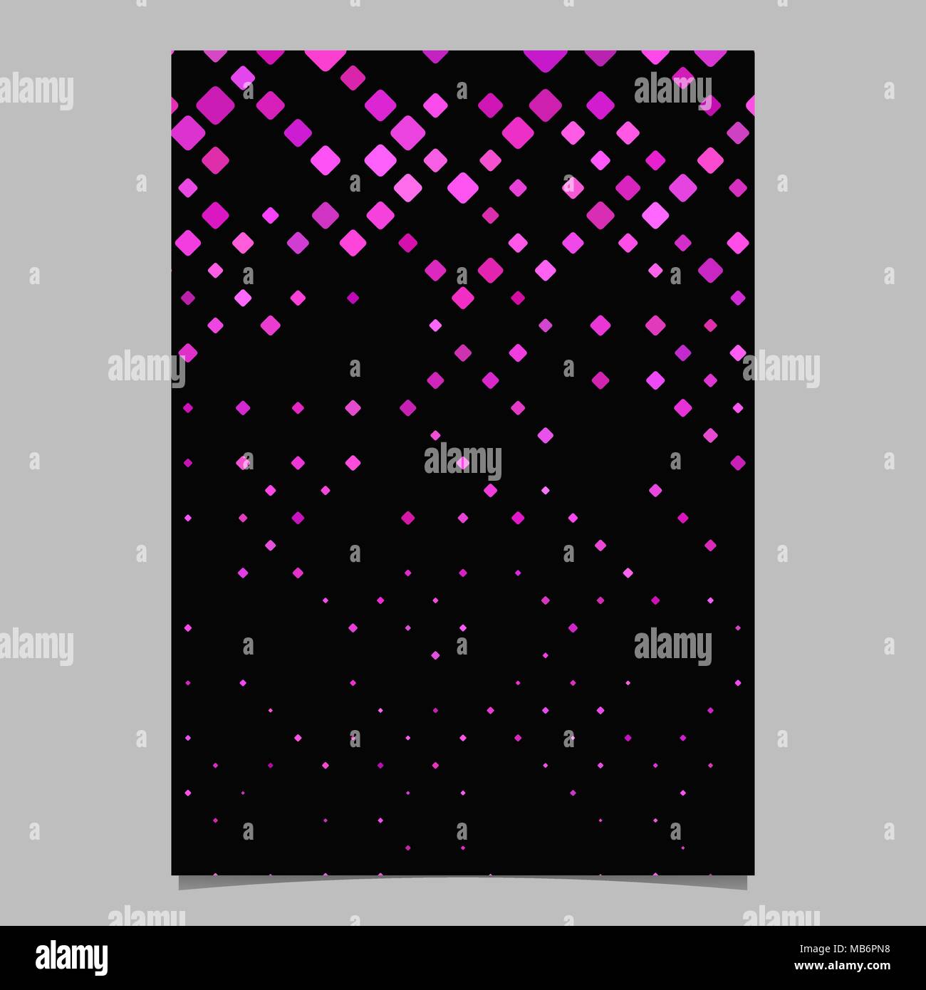 Motivo geometrico design brochure - mosaico di piastrelle lo sfondo della pagina Illustrazione Vettoriale