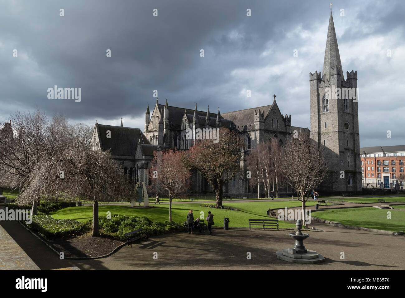 La Cattedrale di St Patrick, Dublino, Irlanda Foto Stock