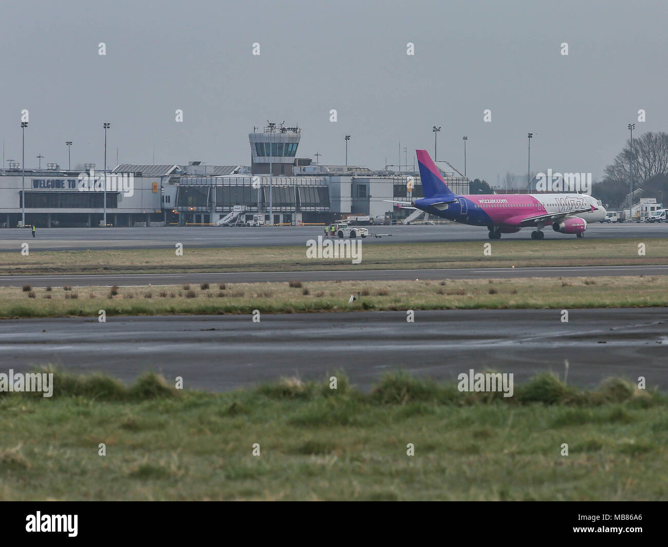 Wizz Air A320. Foto Stock