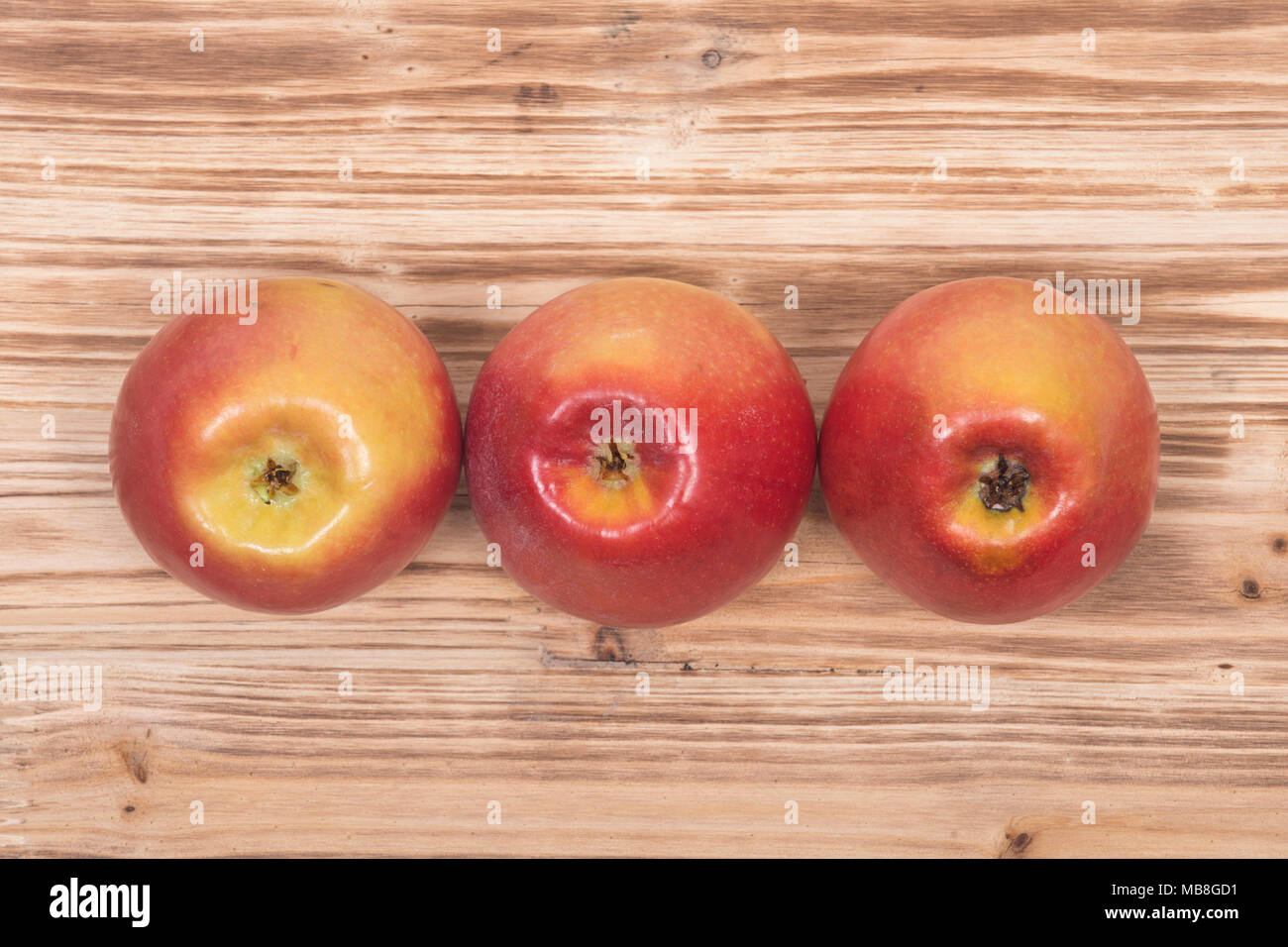 Ripe organic kanzi apple Foto Stock