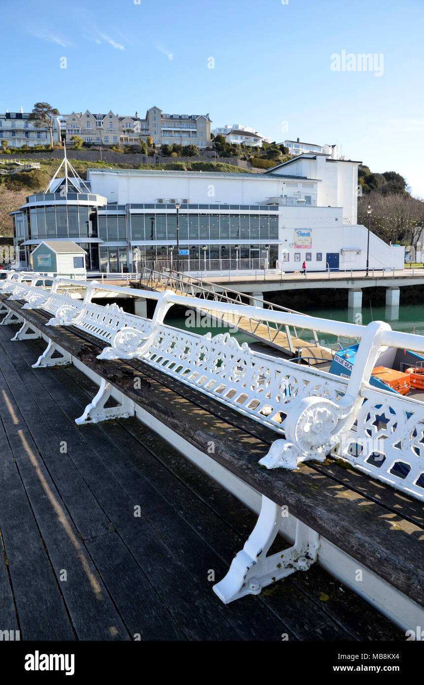 Torquay porto e marina sulla Riviera Inglese in Devon Foto Stock