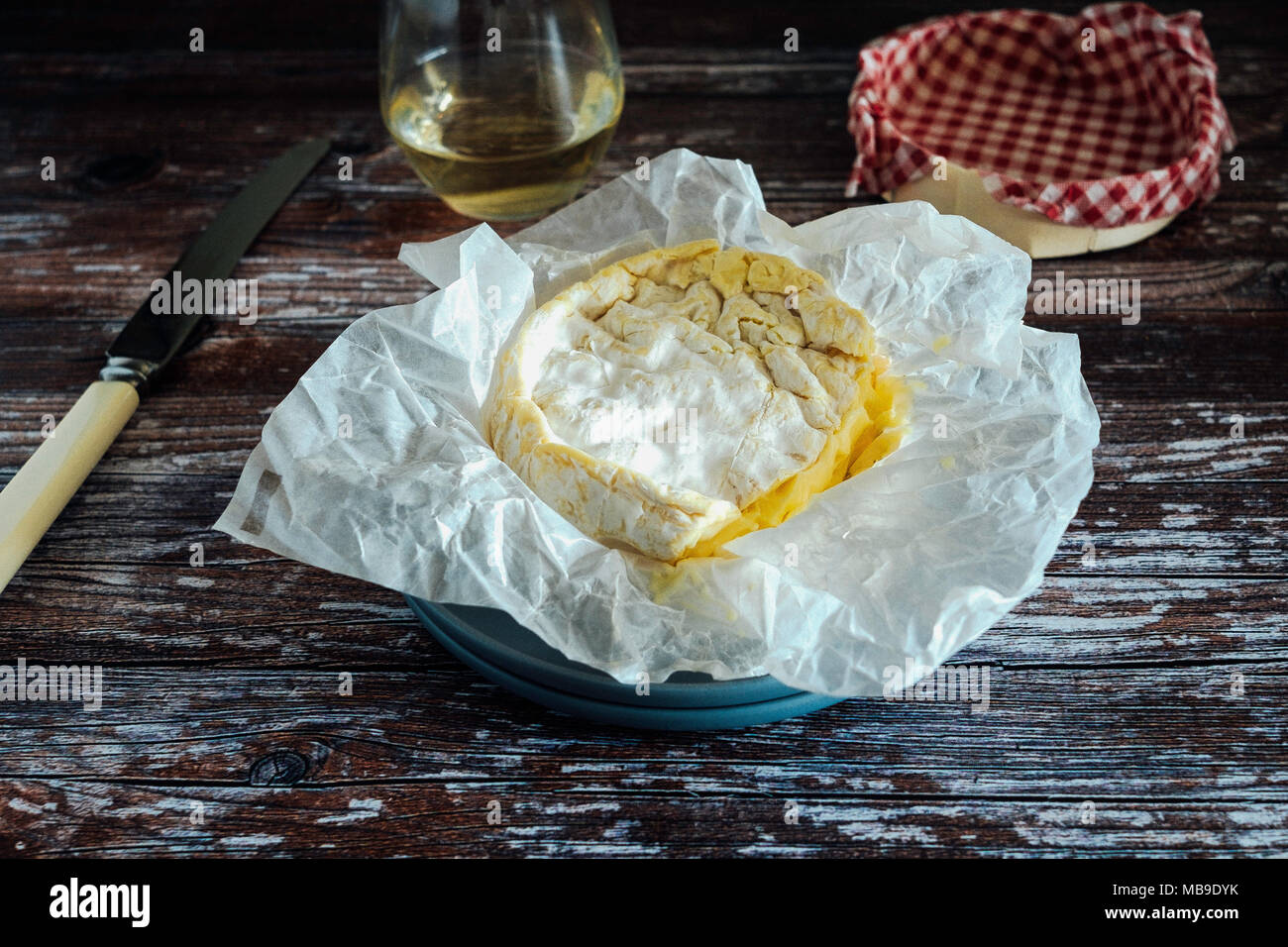 Camembert Foto Stock