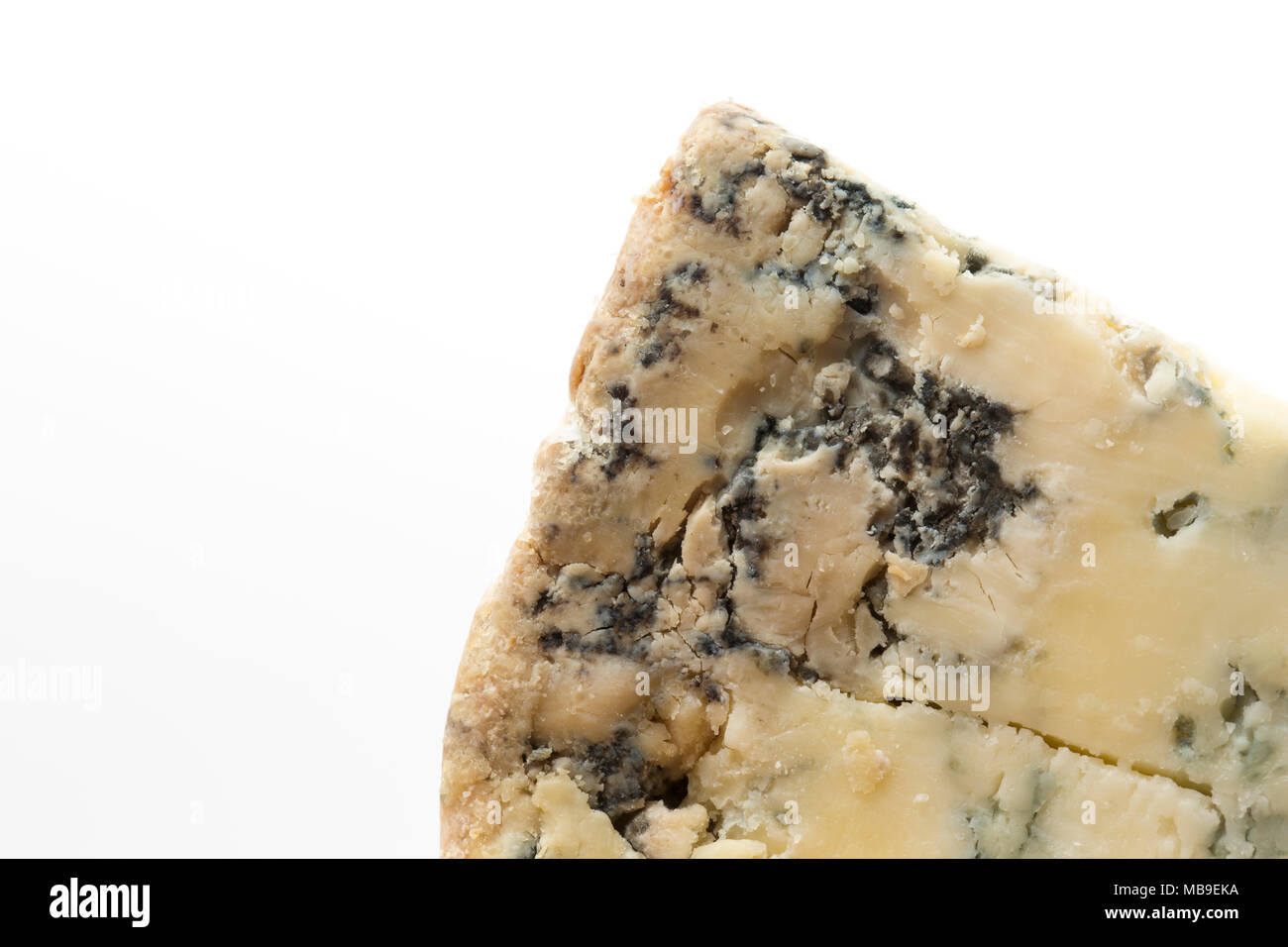 Dorset Blue Vinney formaggio fatto vicino a Sturminster Newton nel Dorset England Regno Unito Foto Stock