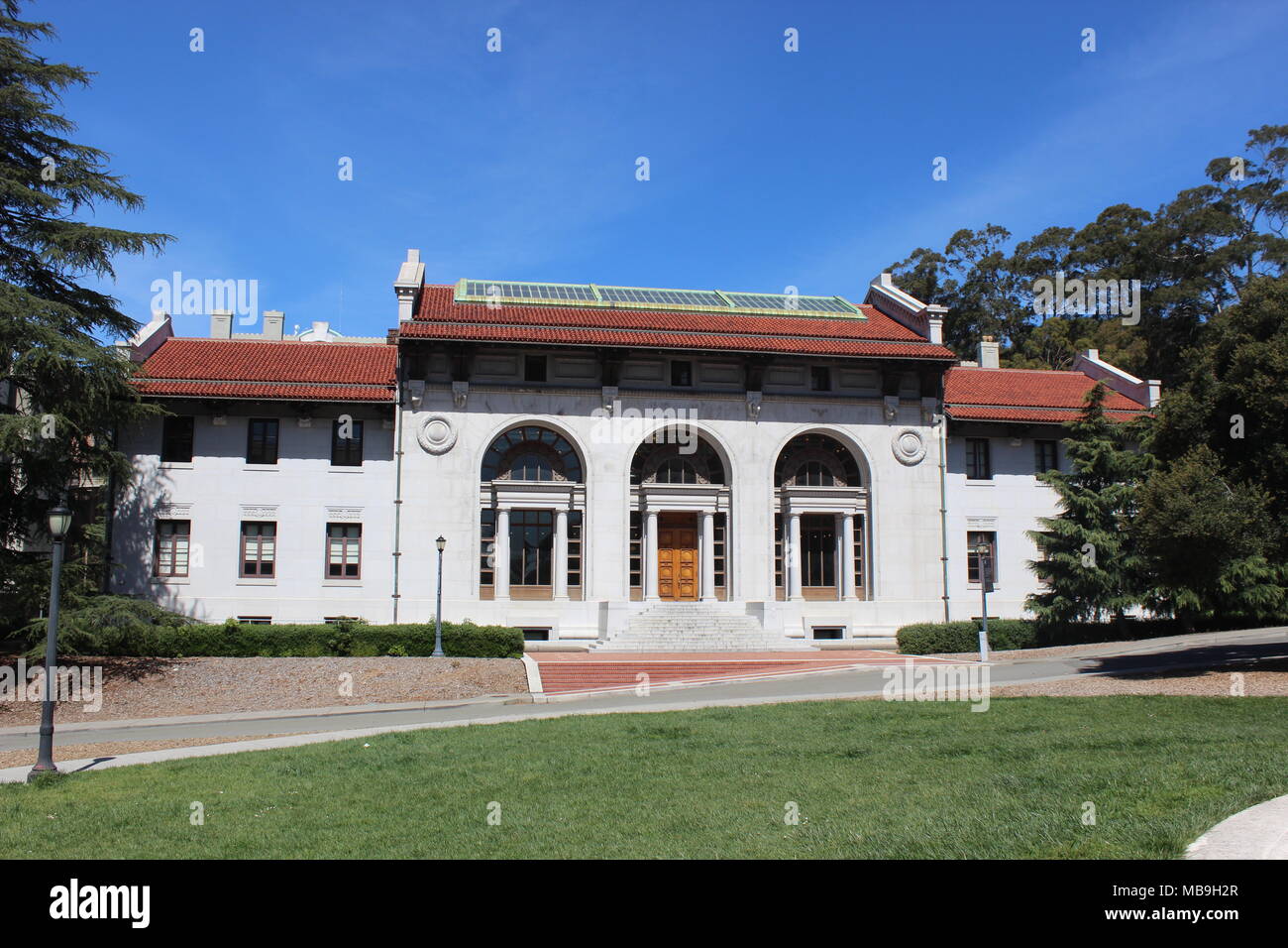 Hearst Memorial Building di data mining, presso la University of California a Berkeley Foto Stock