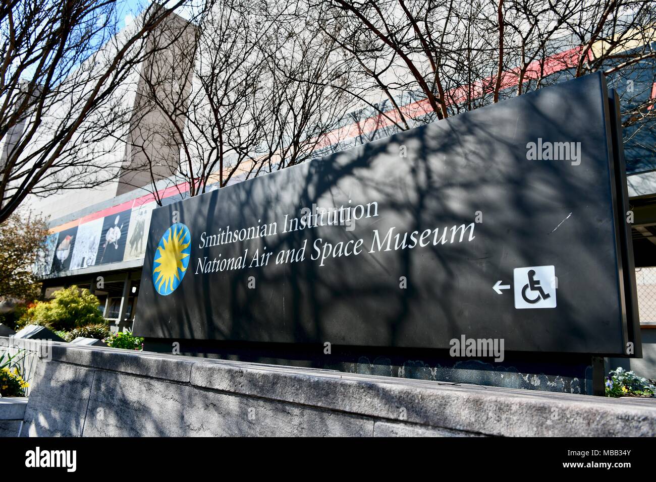 Il Museo Nazionale dell'aria e dello spazio dello Smithsonian Institution a Washington DC, Stati Uniti d'America Foto Stock