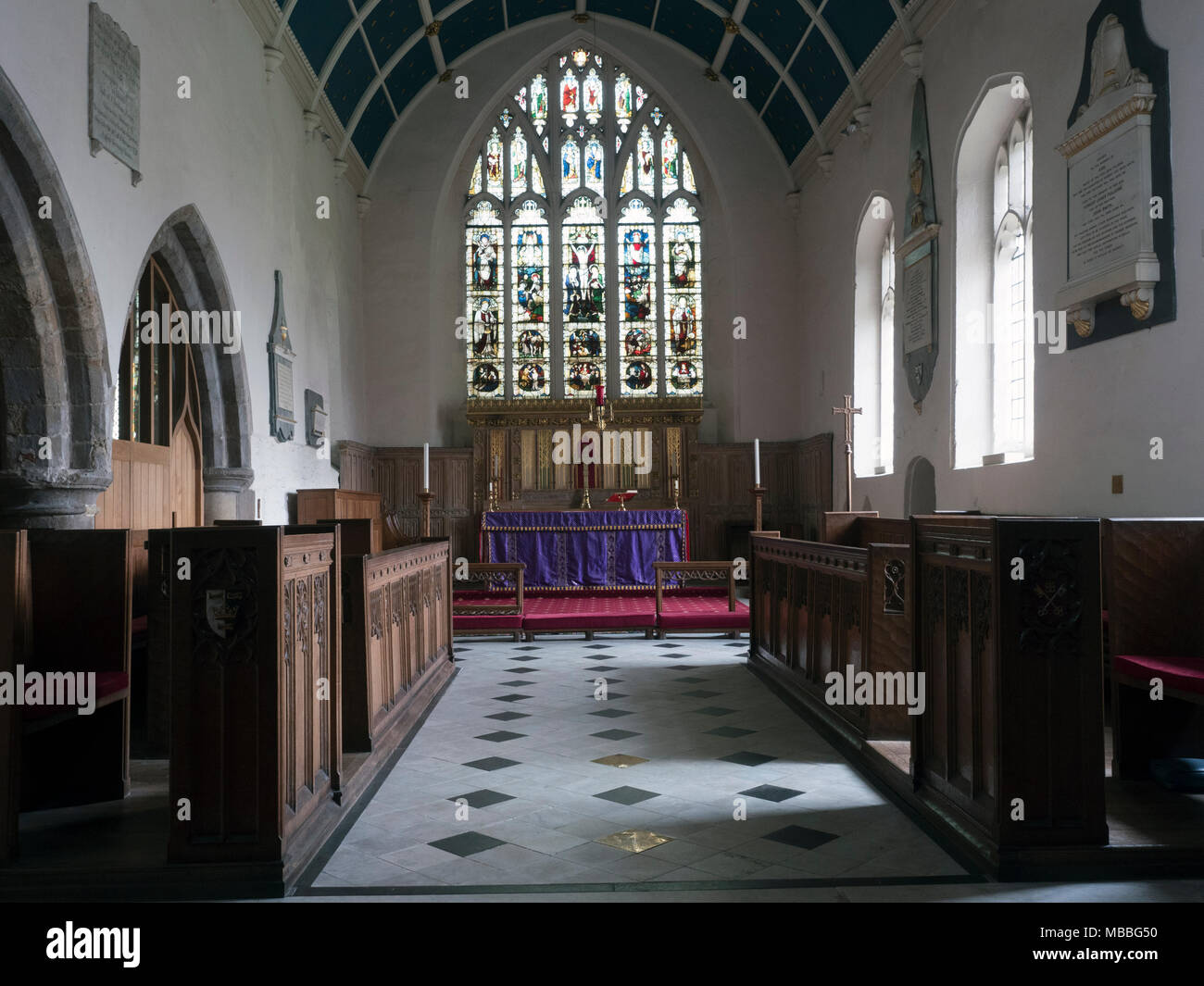 All Saints Church, Market Weighton, Yorkshire Wolds, Inghilterra, Regno Unito Foto Stock