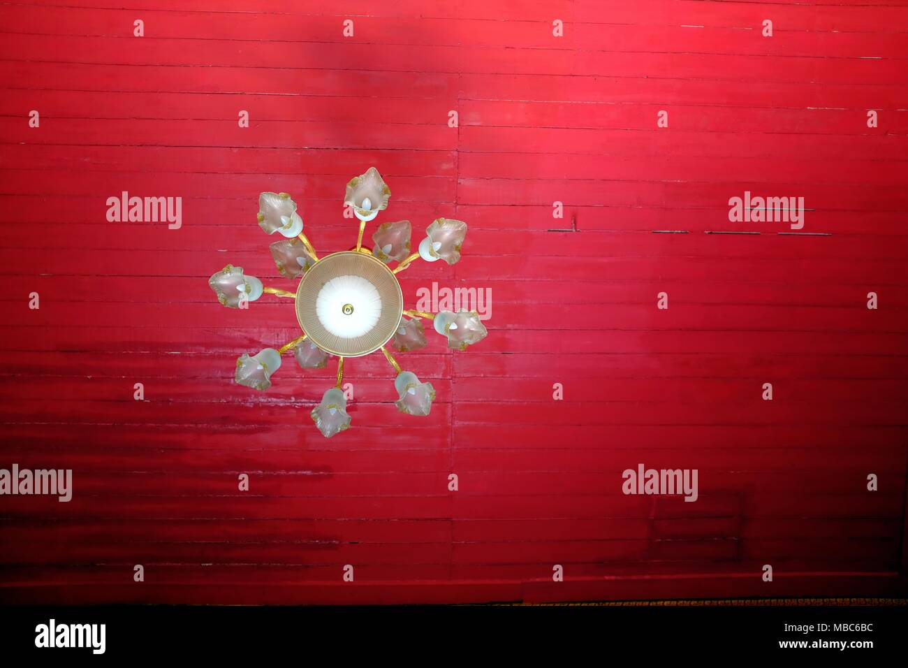 Lampadario a bracci Foto Stock