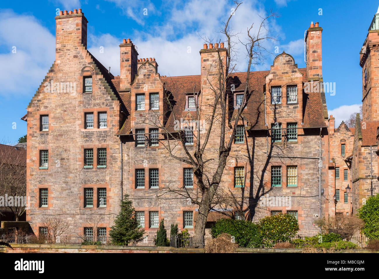 Dean Village Edinburgh Foto Stock