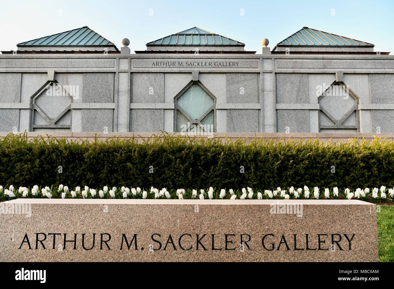 Arthur M. Sackler Gallery, parte dello Smithsonian Institution a Washington DC, Stati Uniti d'America Foto Stock