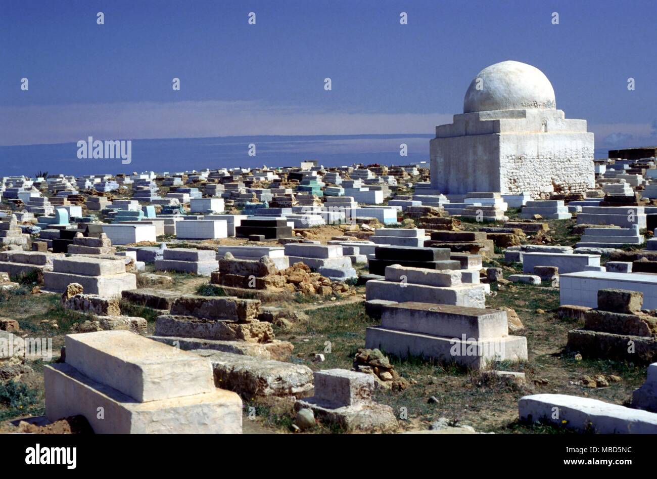 Cimitero in Medio Oriente ? Foto Stock