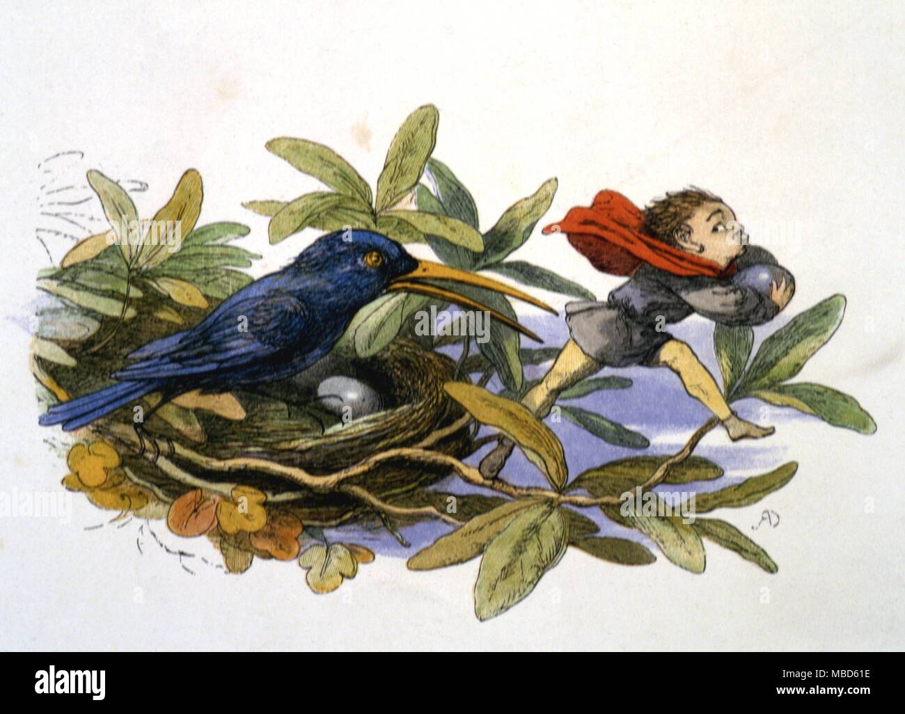 Stealing '. Da Richard Doyle 's In Fairyland. Una serie di immagini dalla Elf - World, 1875 . Foto Stock