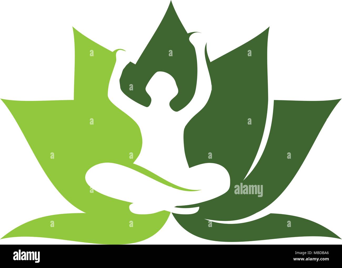 Orchid incinta Care Logo Design Template Vector Illustrazione Vettoriale