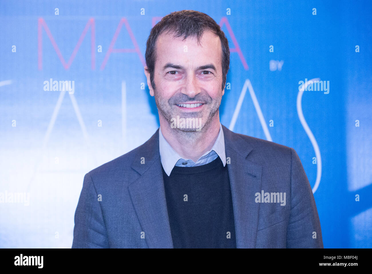 Roma, Italia. 09Apr, 2018. Andrea Occhipinti Photocall la premiere del film 'Maria dal Callas" presso il Teatro dell'Opera di Roma Credito: Matteo Nardone/Pacific Press/Alamy Live News Foto Stock