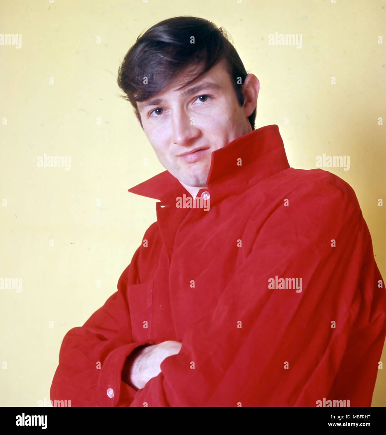 CRISPIAN ST.Peters (1939-2010) inglese cantante pop nel 1965. Foto: Tony Gale Foto Stock