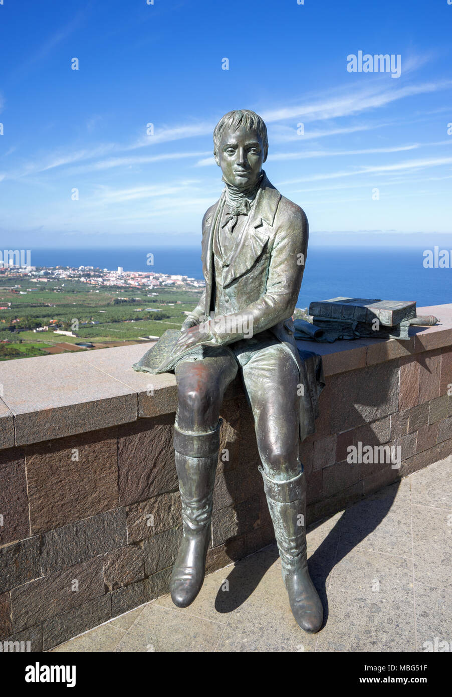 Mirador de Humboldt in Tenerife Foto Stock