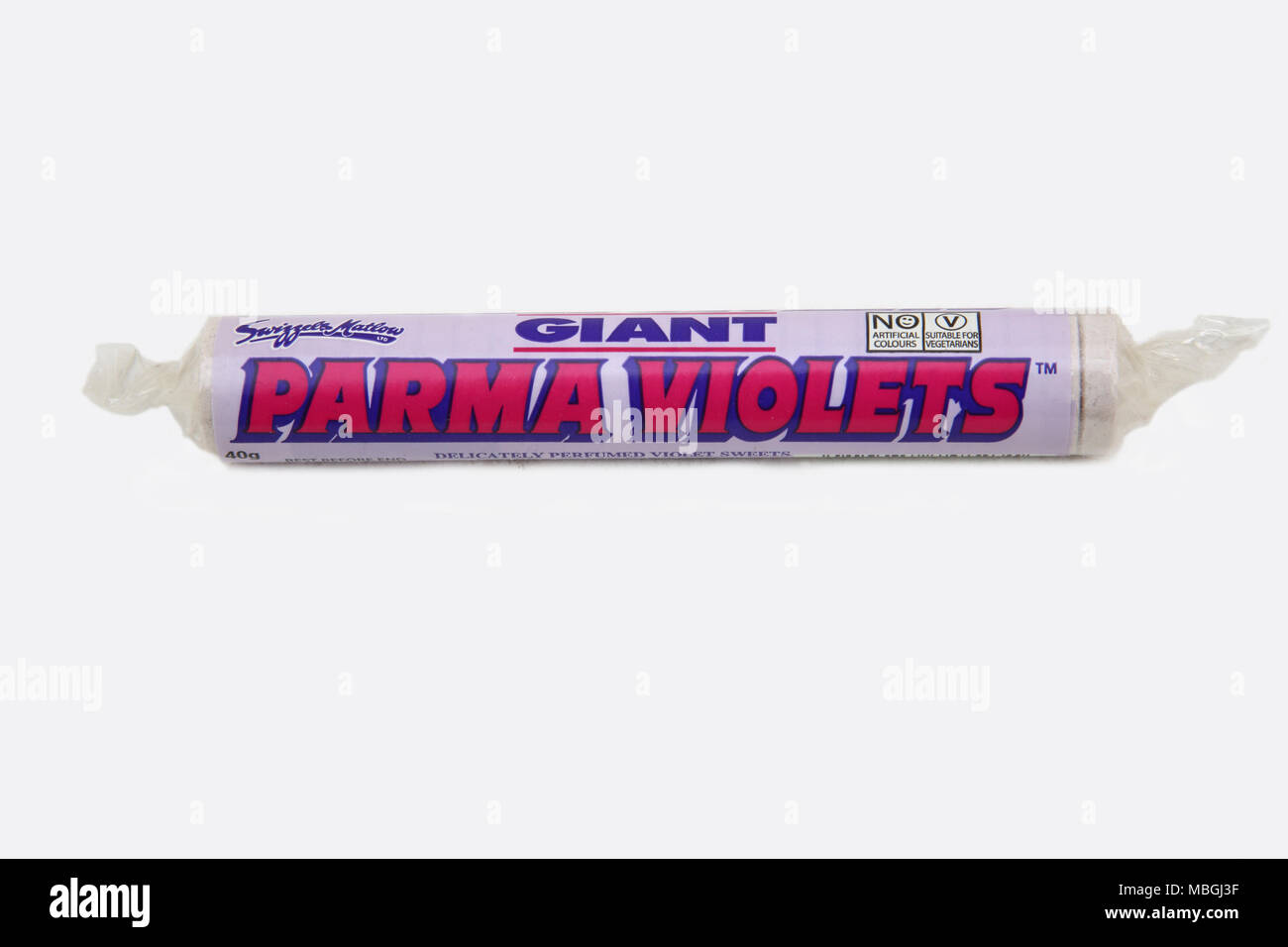 Retrò gigante dolci violette di Parma Foto Stock