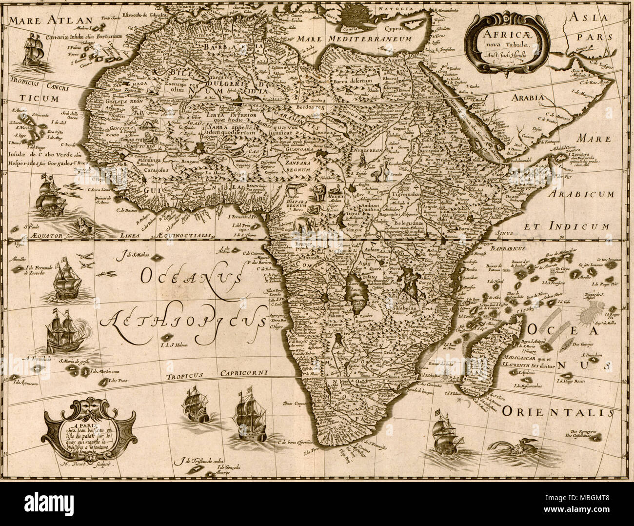 Africa - 1640 Foto Stock