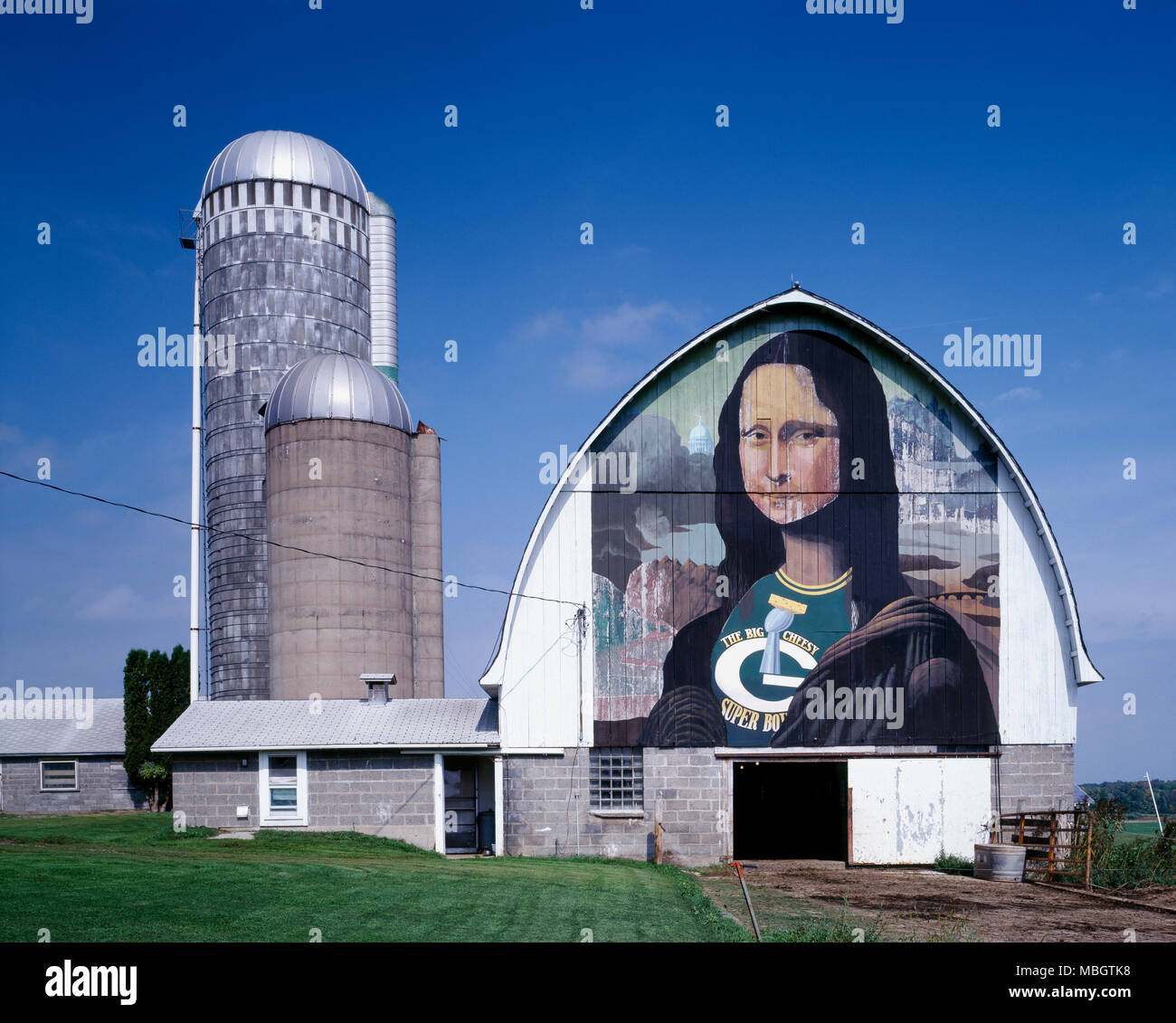 Mona Lisa Granaio, Wisconsin Foto Stock