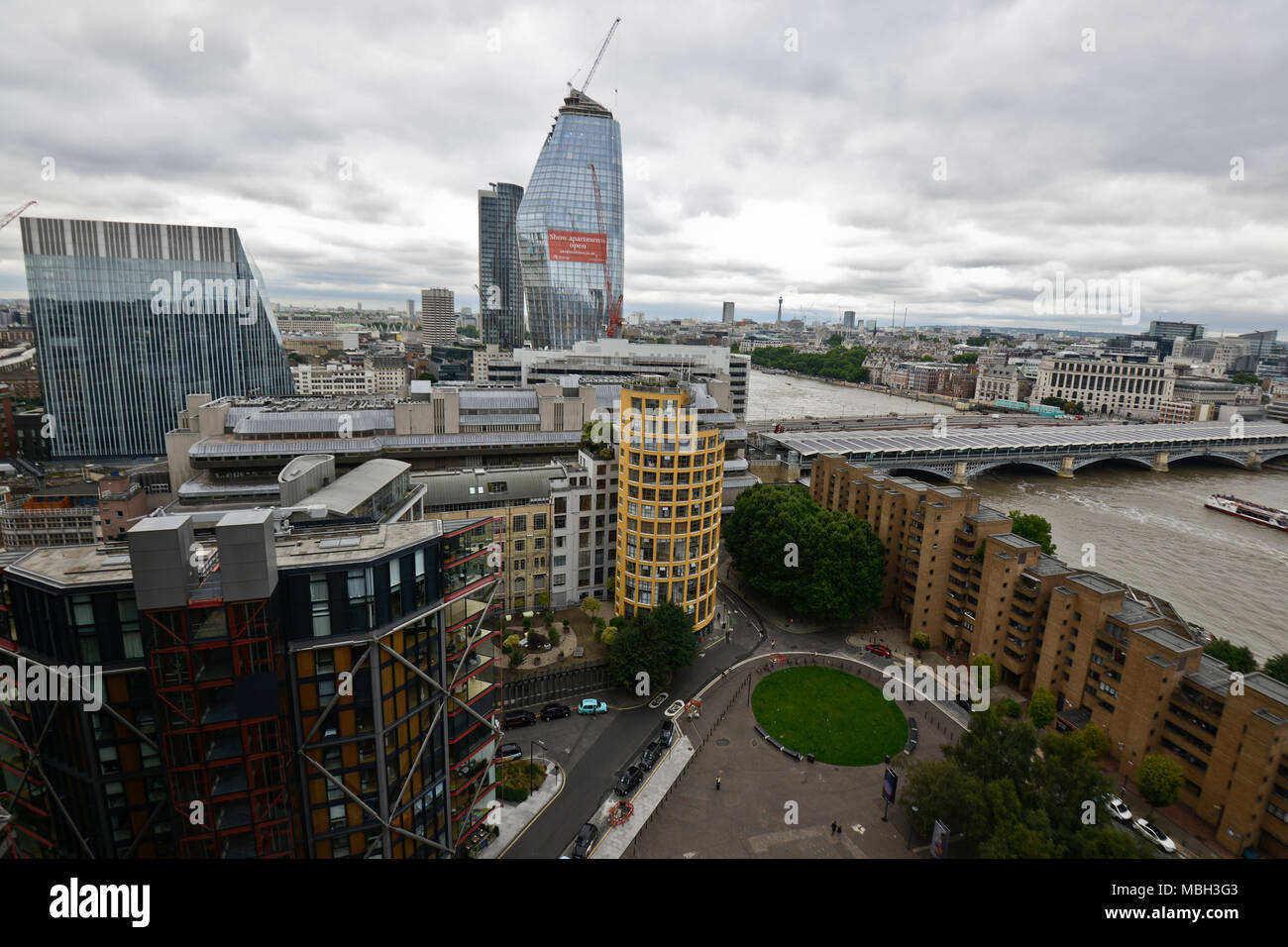 Lo skyline di Londra, Inghilterra Foto Stock