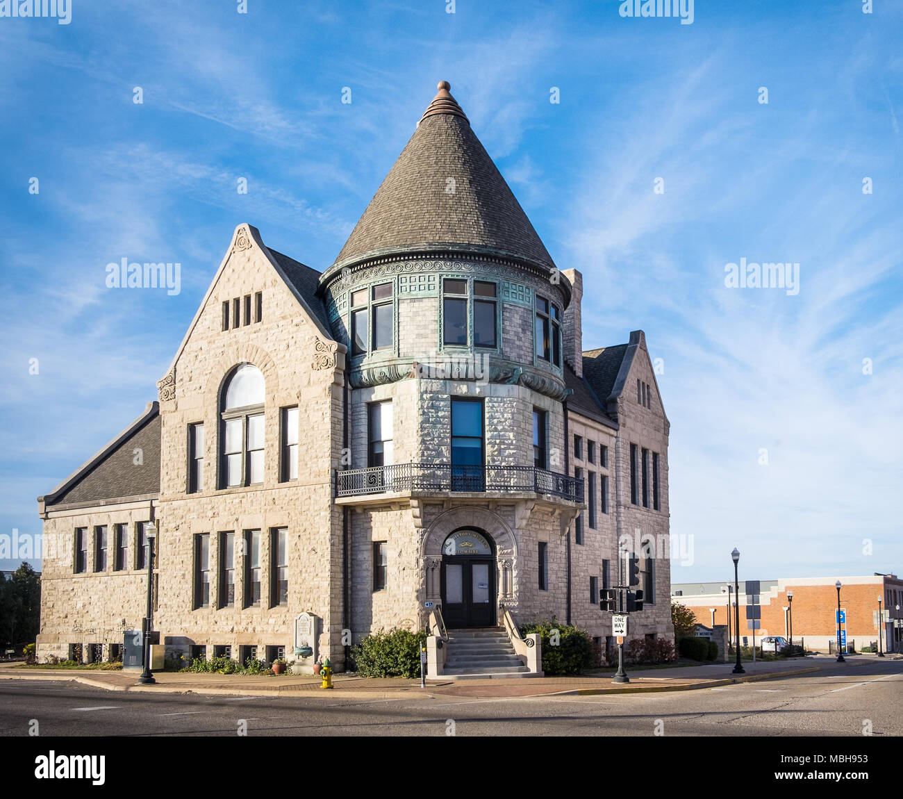 Egli Museo di Storia - Quincy Adams County, Illinois, Stati Uniti d'America. Foto Stock