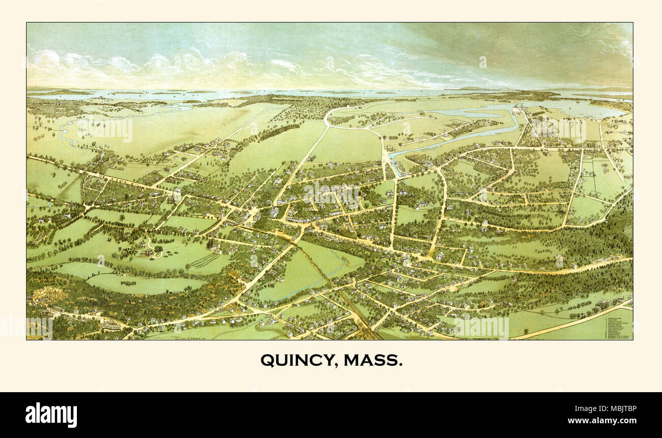 Quincy, Massachusetts Foto Stock
