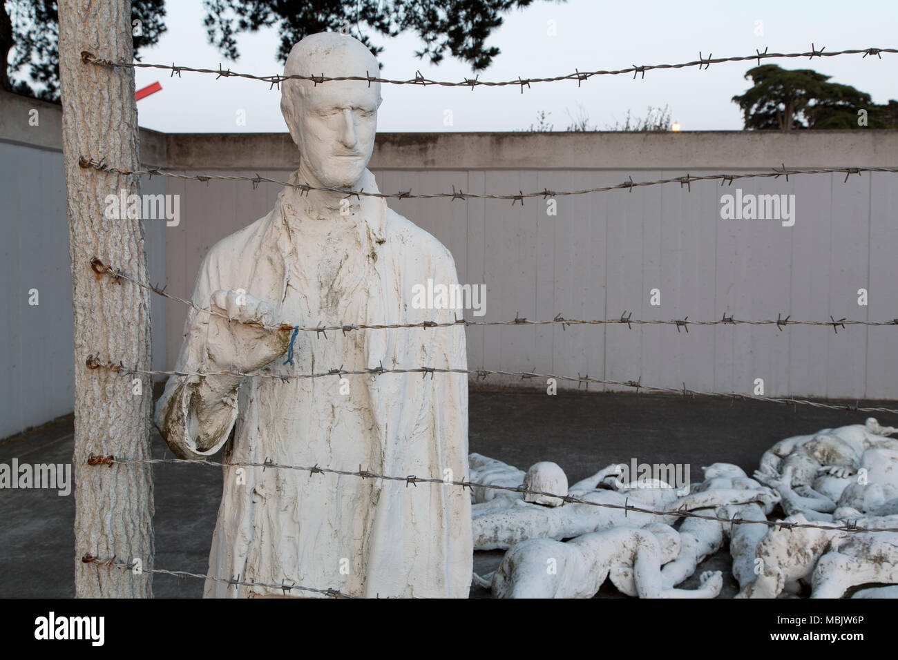 Memoriale dell Olocausto Foto Stock