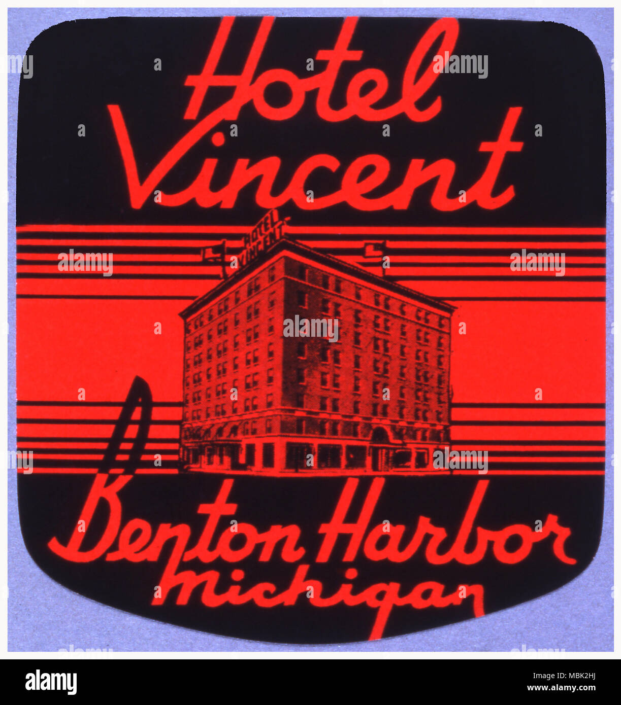 Hotel Vincent Foto Stock