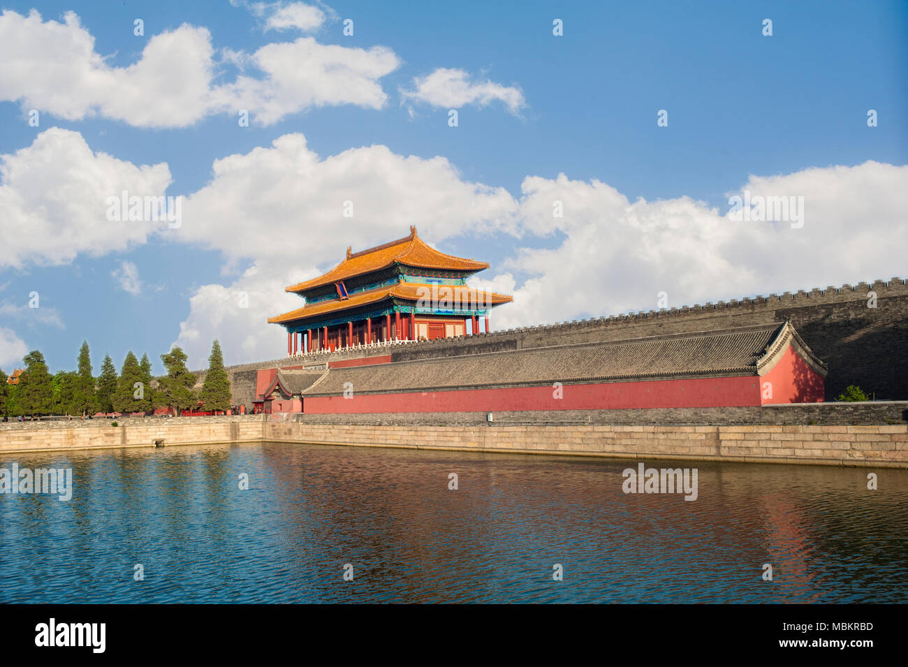 Shenwu torre di Porta della Città proibita Foto Stock Shenwu torre di Porta della Città proibita Foto Stock