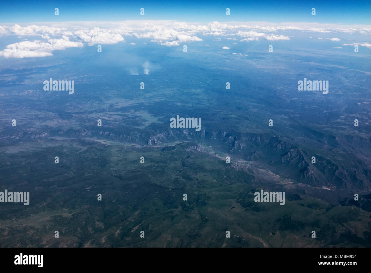 Viste dal piano Foto Stock