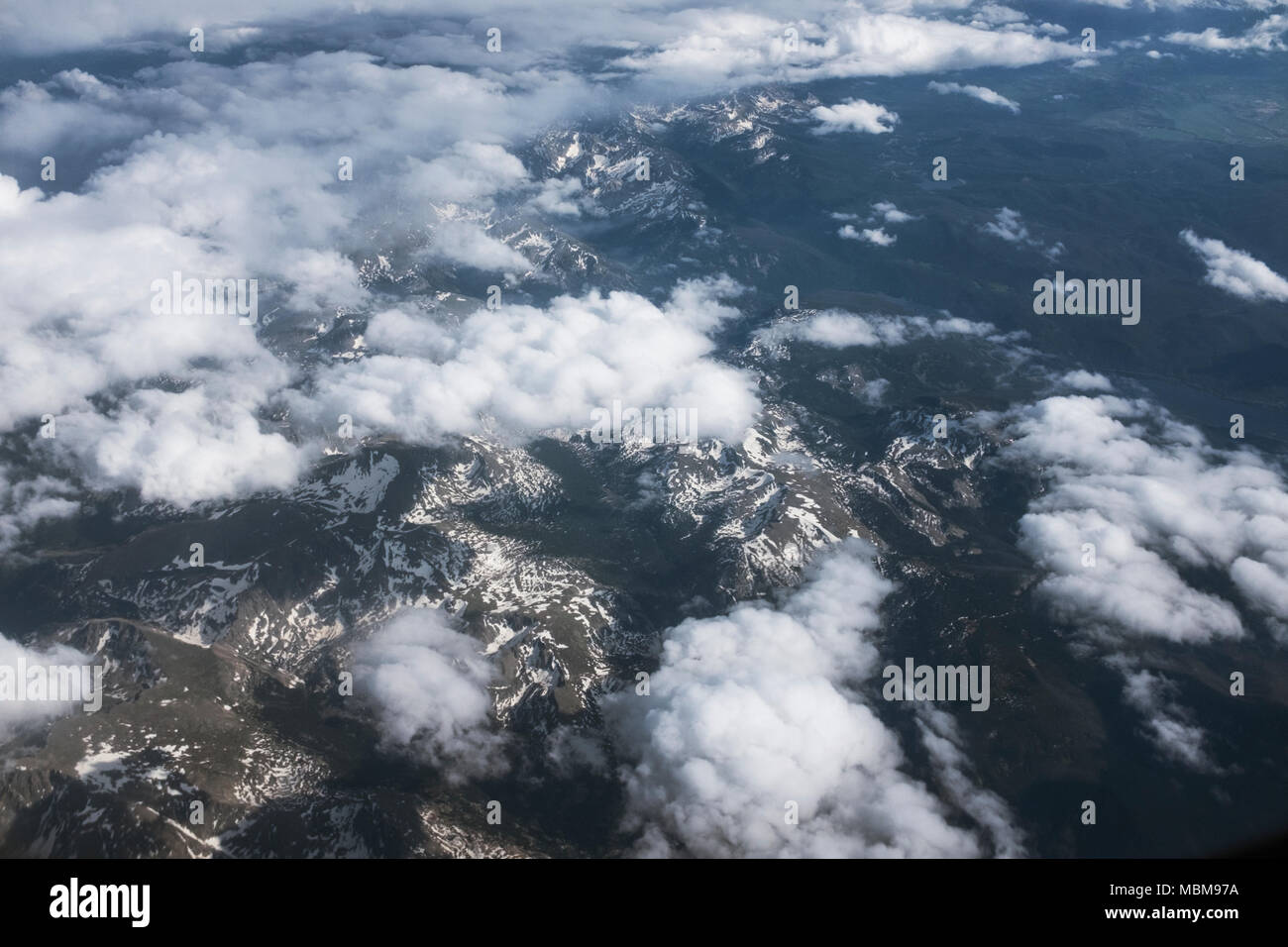 Viste dal piano Foto Stock