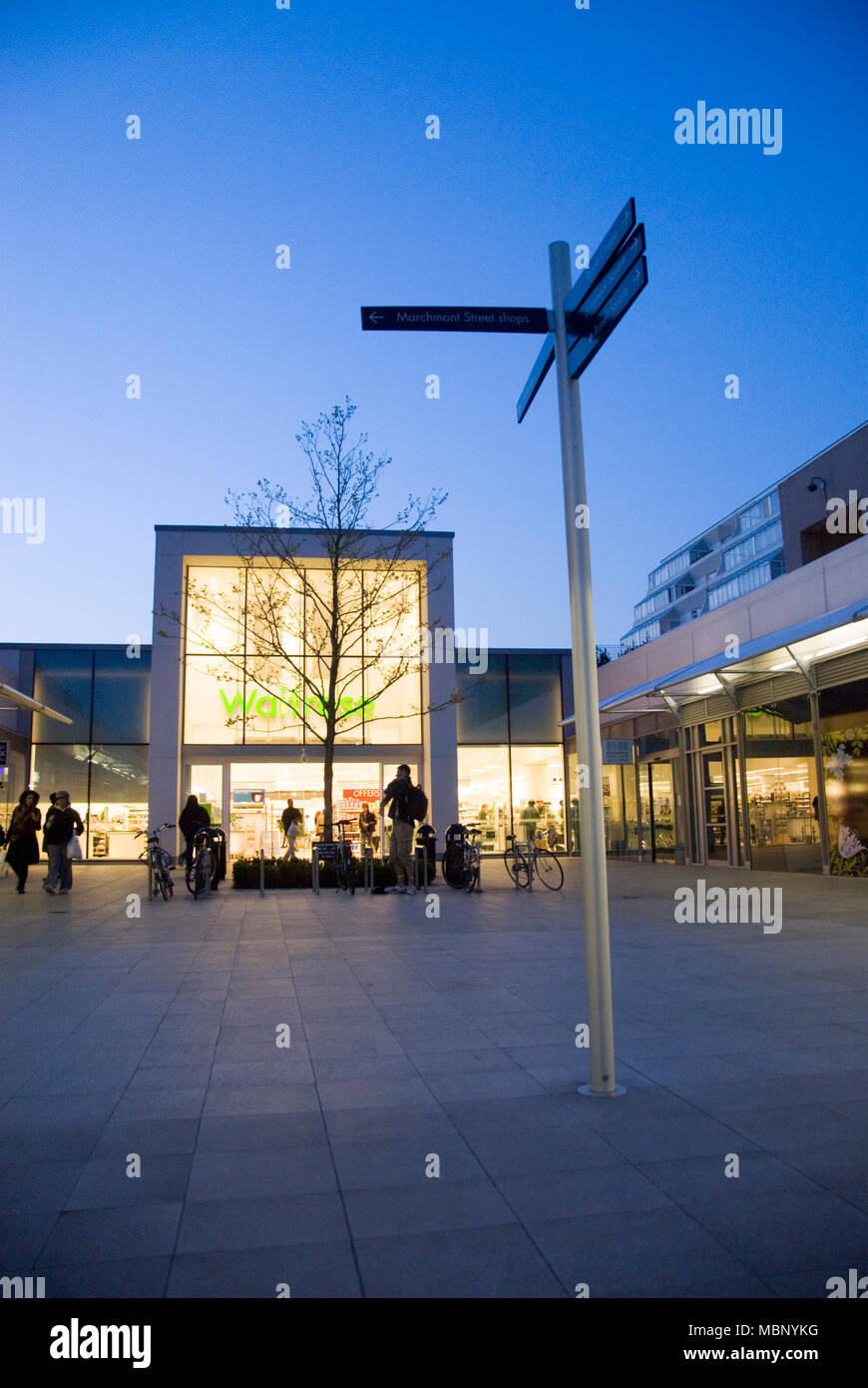 Brunswick Centre di Londra Foto Stock