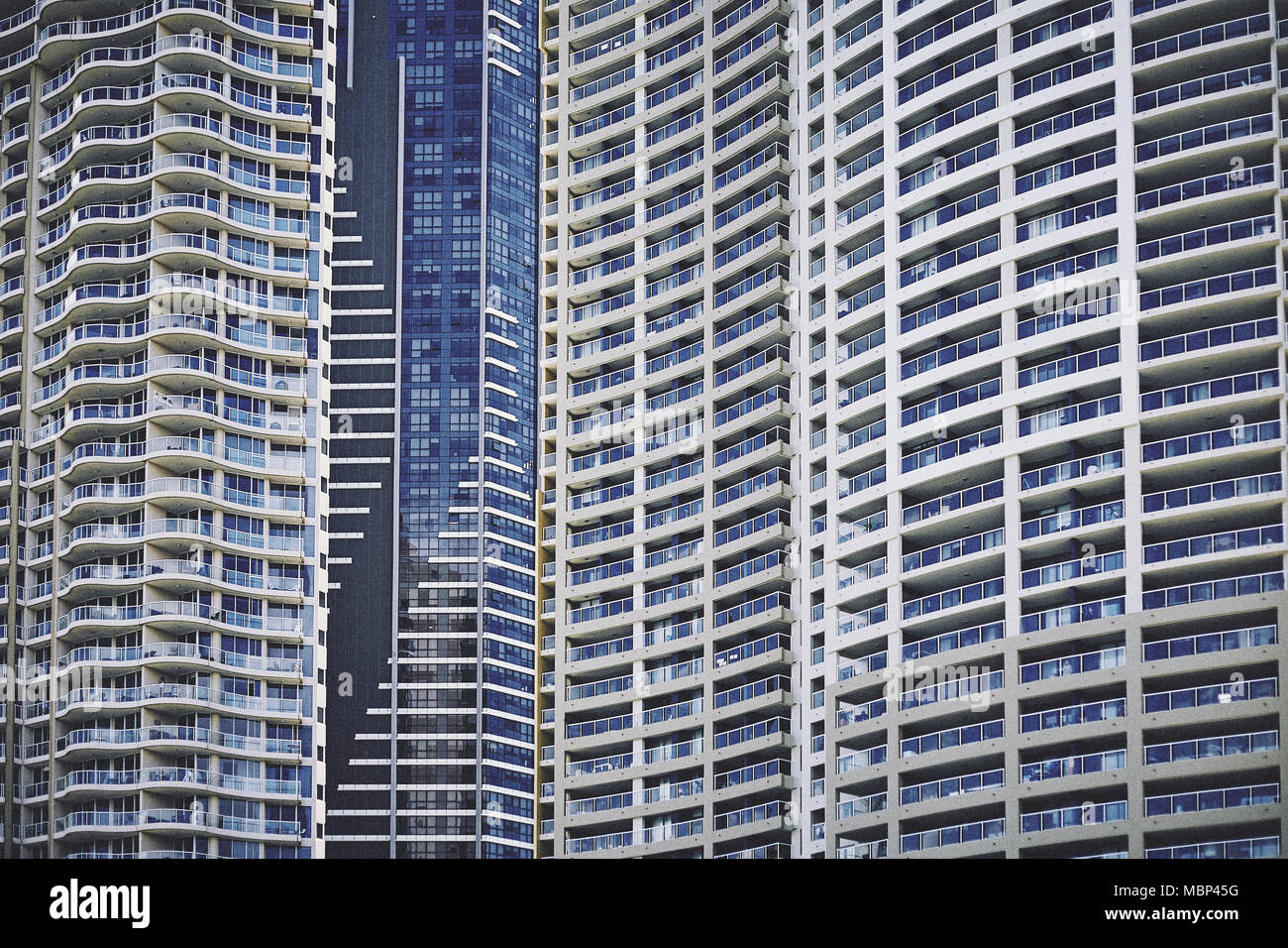 Ufficio e di edifici commerciali nel centro di Brisbane, Queensland, Australia Foto Stock