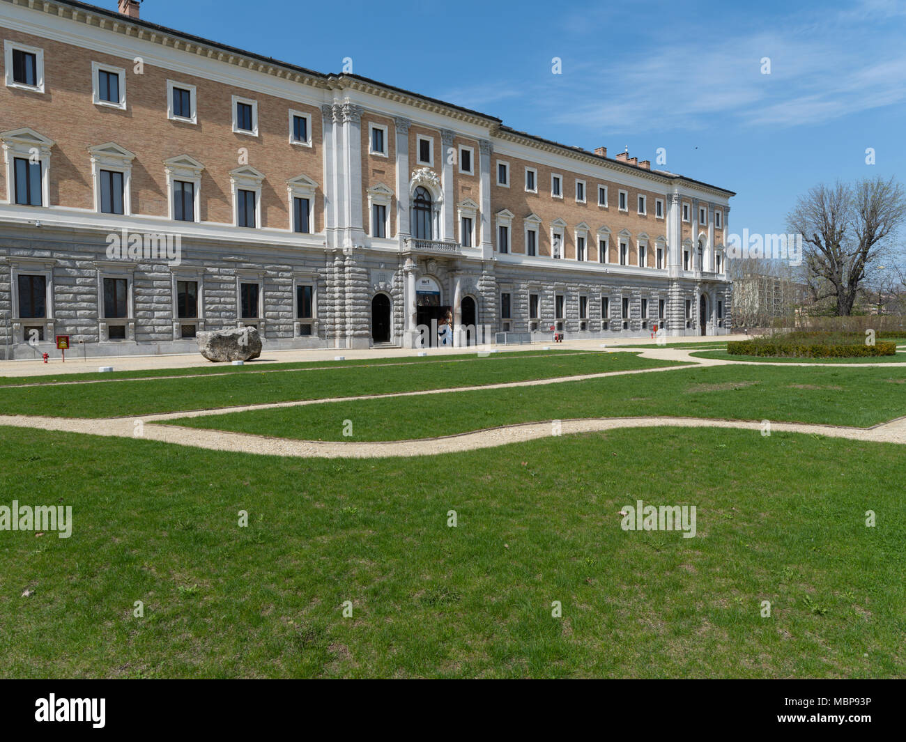 Galleria d'arte containin le collezioni reali accumulato da parte della Casa di Savoia Foto Stock