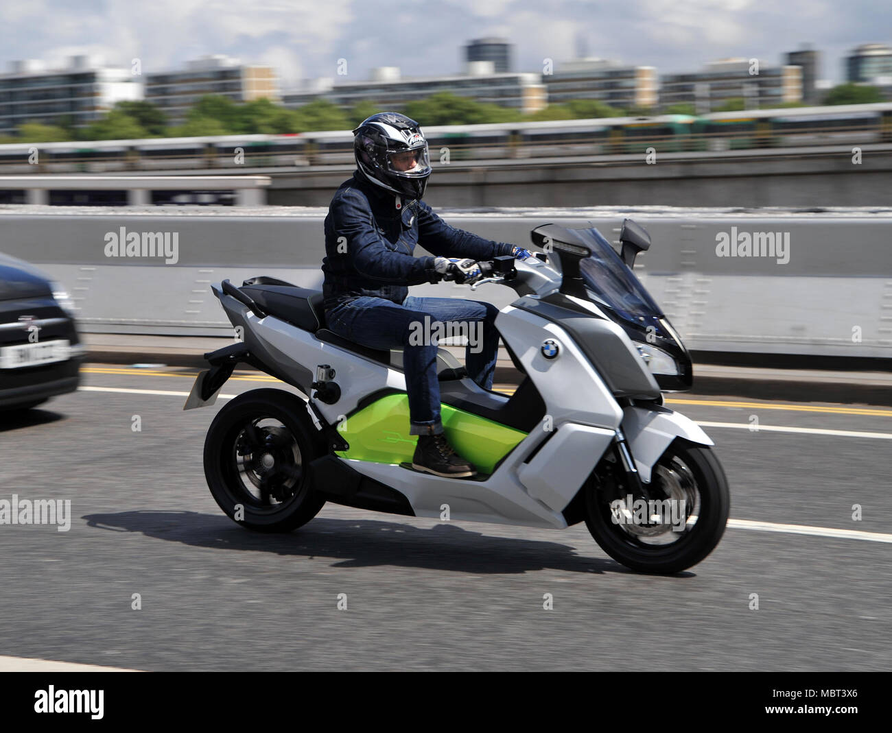 2011 BMW Motorrad Concept-e bicicletta elettrica concept Foto Stock