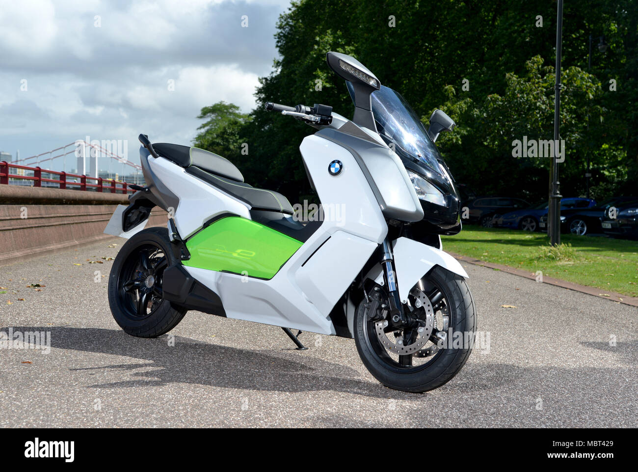 2011 BMW Motorrad Concept-e bicicletta elettrica concept Foto Stock