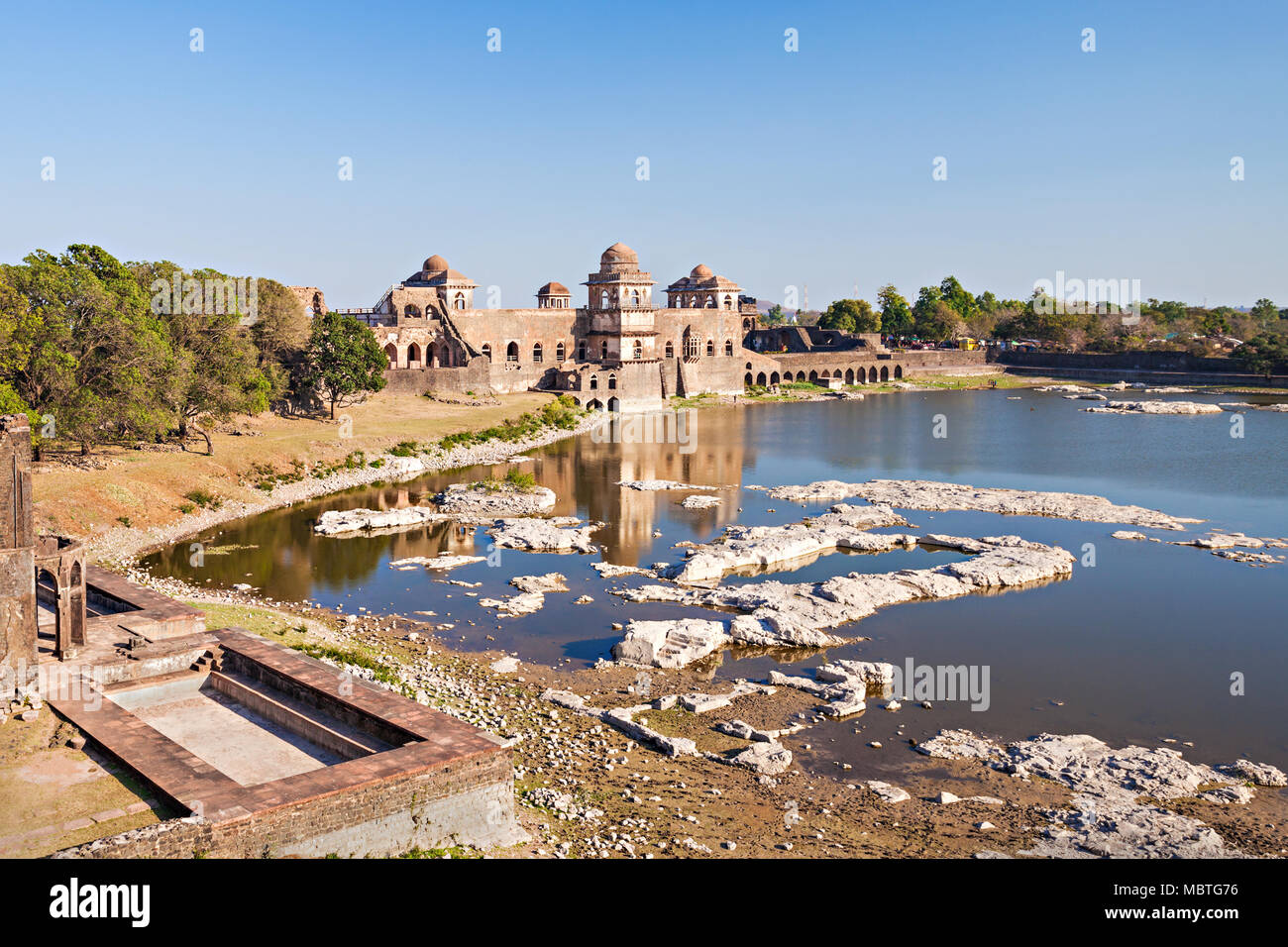 Royal Enclave Mandu, Madhya Pradesh, India Foto Stock