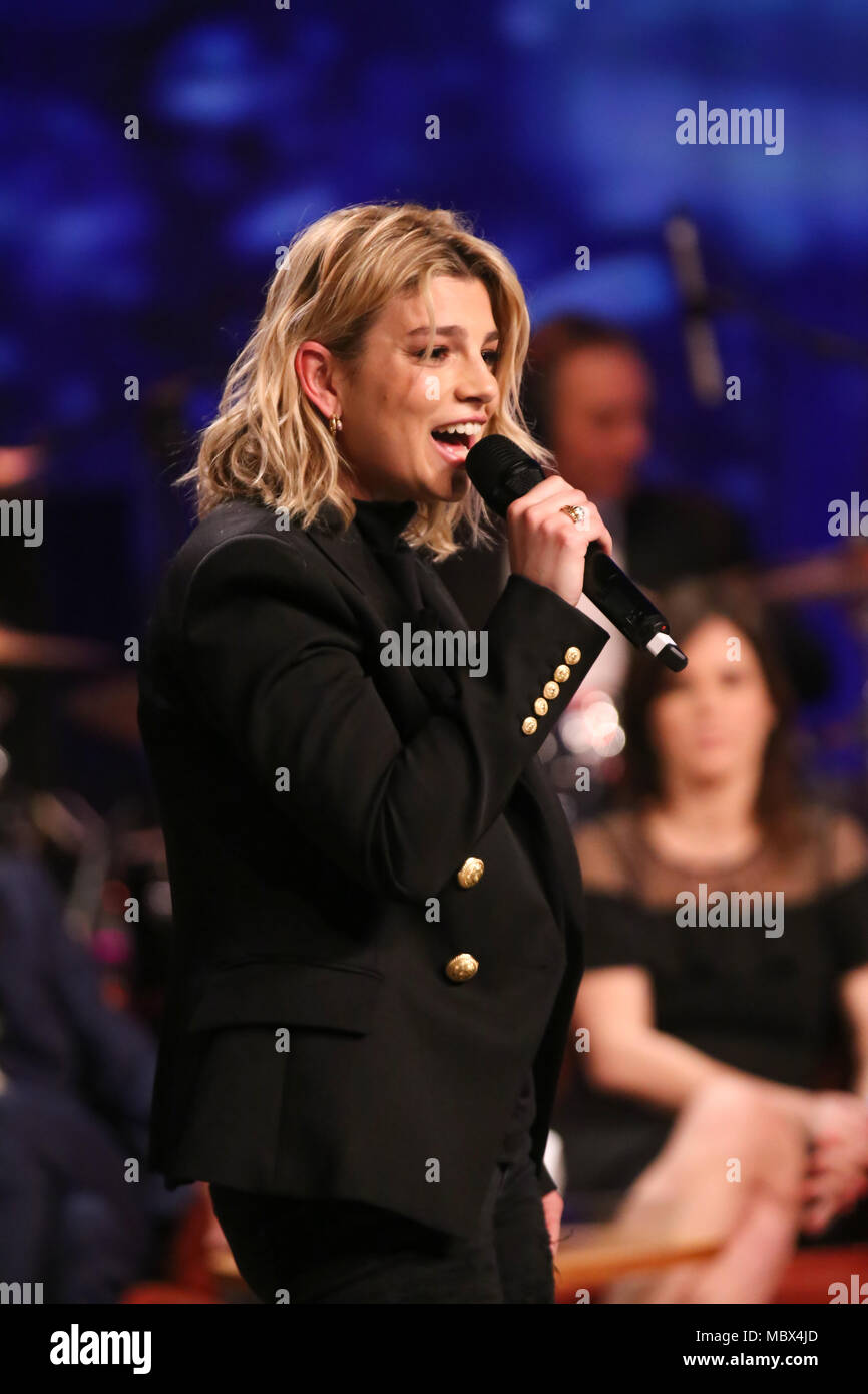 Maurizio Costanzo Show Foto Stock