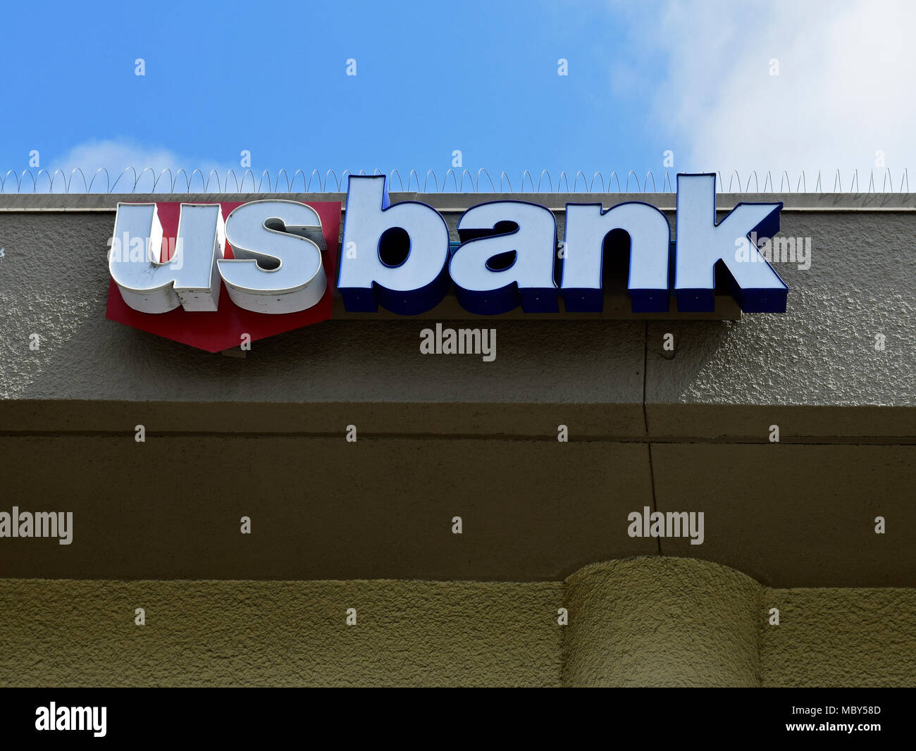 Noi filiale di banca in California, Foto Stock