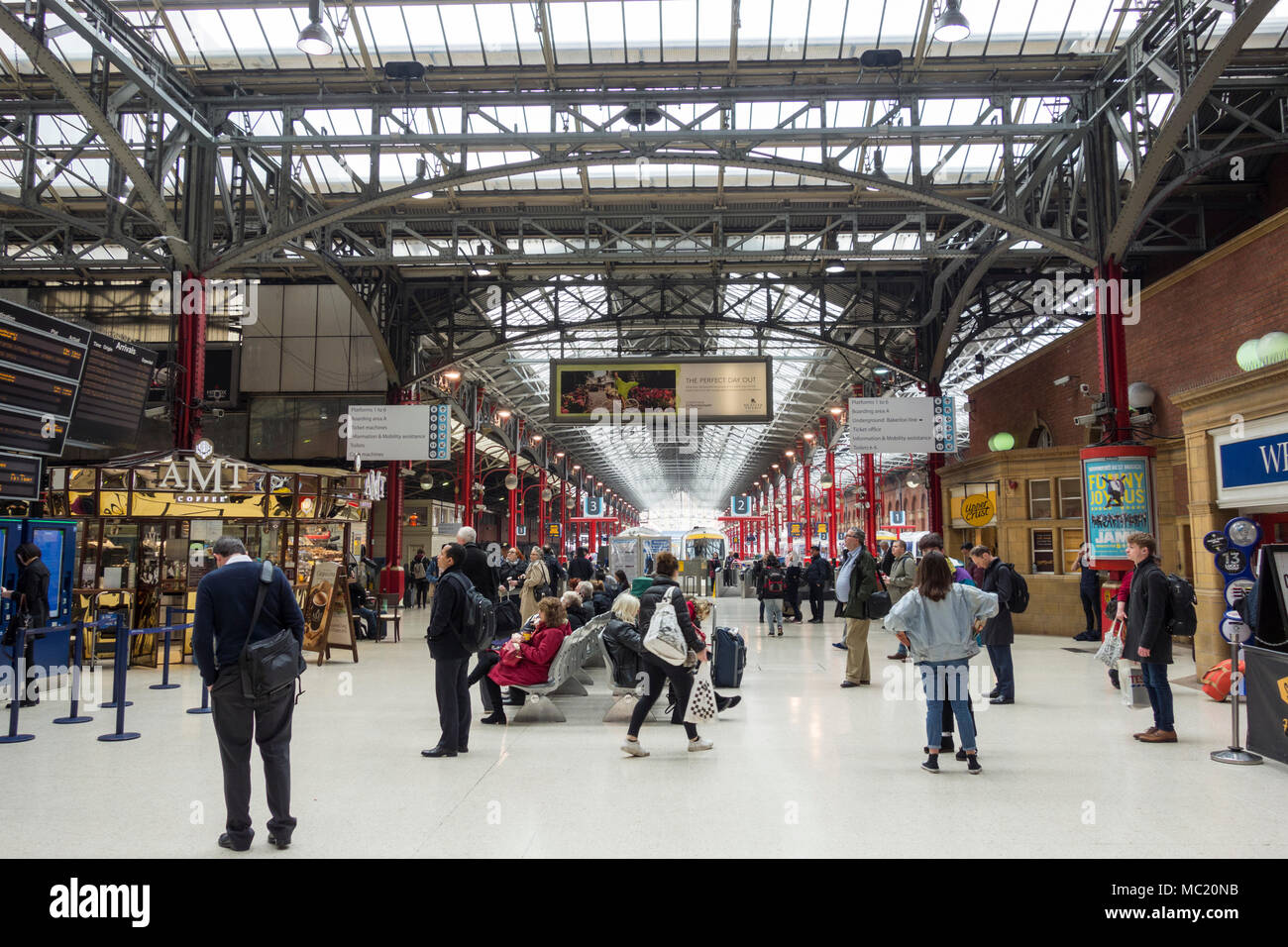 Sir Edward Watkin's Marylebone Rail Station, Marile grande casa centrale, Melcombe Place, Londra NW1 Foto Stock